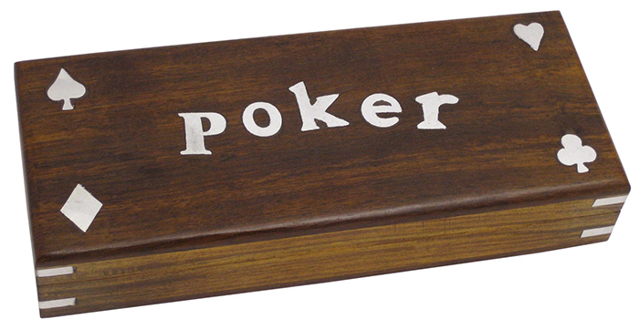 Poker Box With Cards (Pack Of Two)